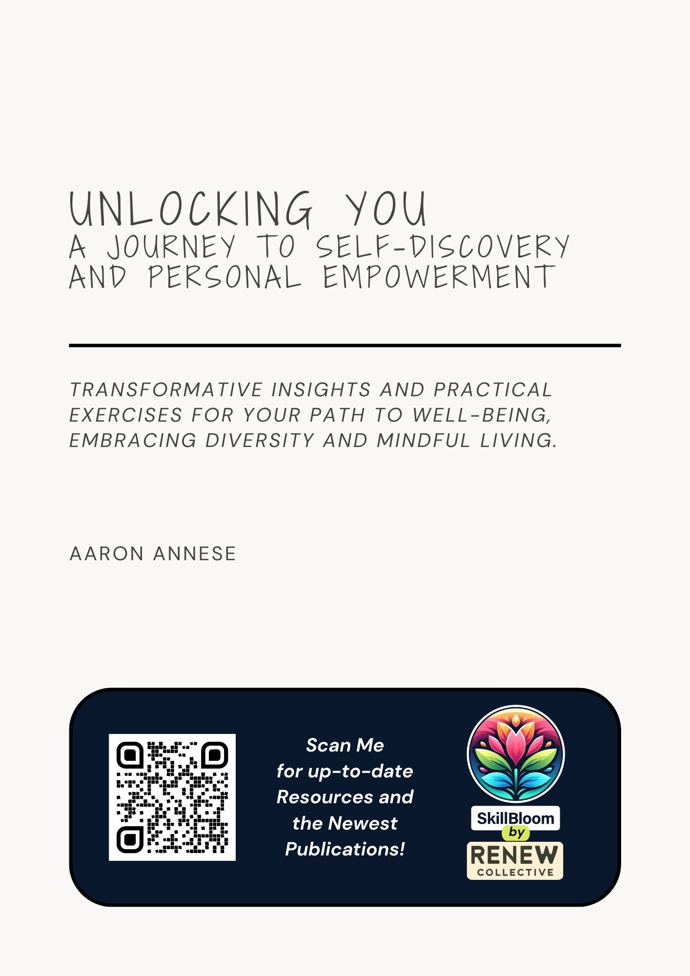 WORKBOOK - Unlocking YOU: A Journey to Self-Discovery and Personal Empowerment